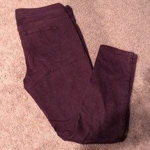 Maurcies Purple Jeggings